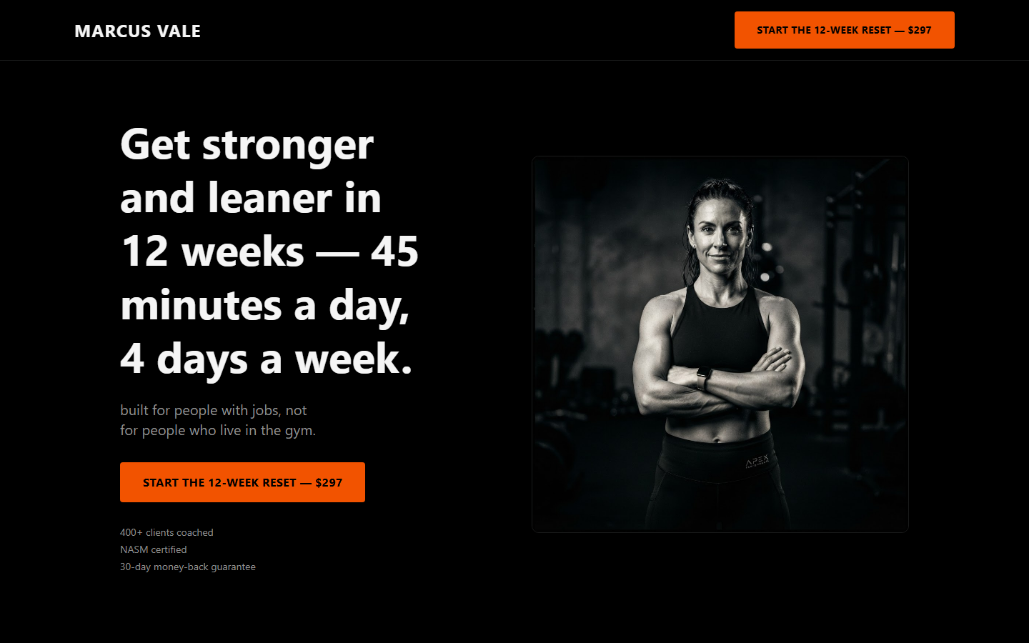 12-Week Reset live website